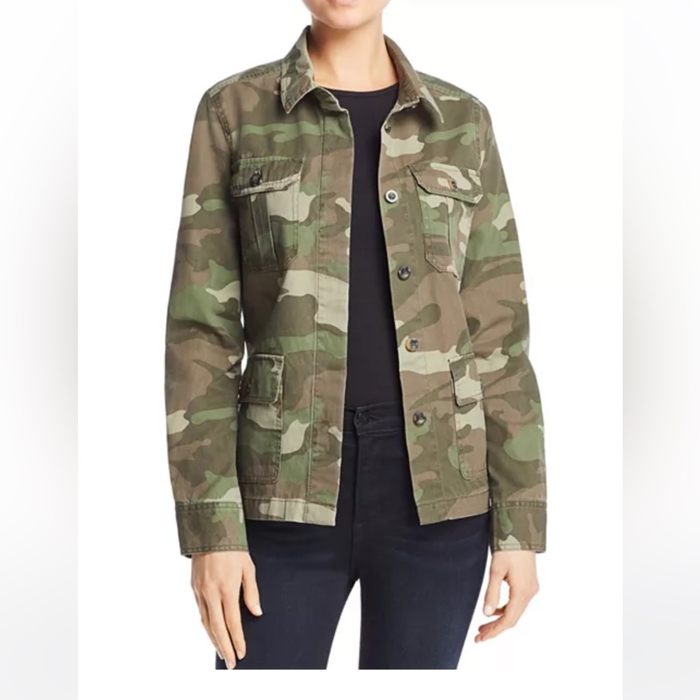 AQUA Camo Army Jacket - 100% Exclusive. Size S